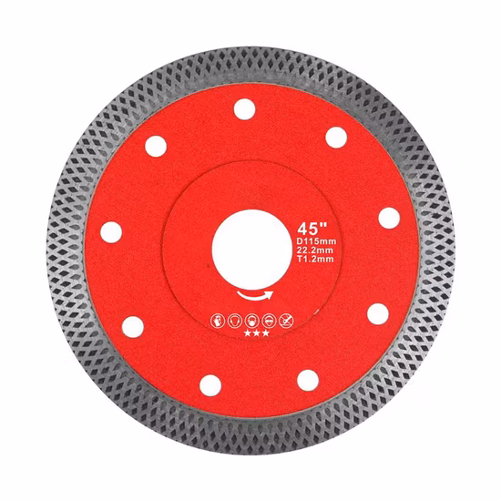Мокрые алмазные пилы Диск для резки гранита, мрамора и бетона