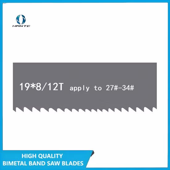 Отличный режущий инструмент из нержавеющей стали, пильное полотно, биметаллическое полотно ленточной пилы для металлообработки