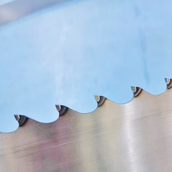 Полотно ленточной пилы с твердосплавными напайками Tct для резки древесины